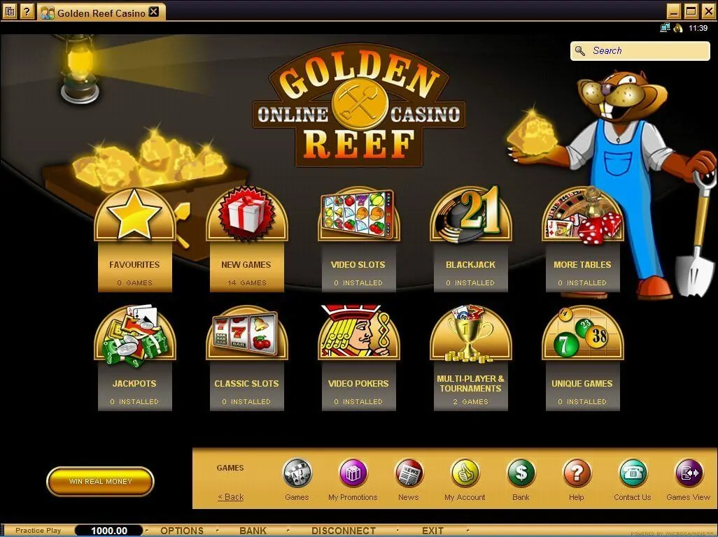 golden reef casino canada