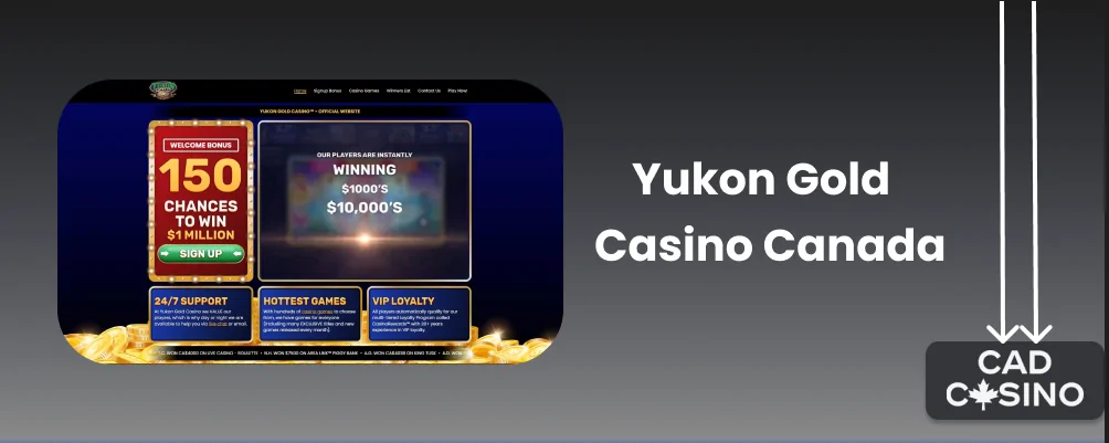 Yukon Gold Casino Canada Review